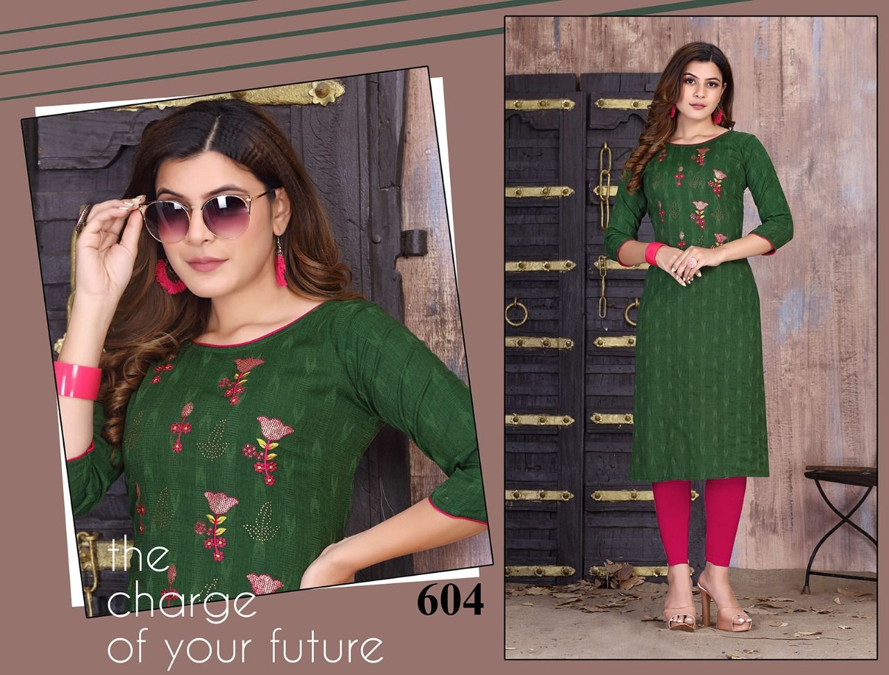 Ft Aaliya 1 Fancy Rayon Regular Wear Designer Kurti Collection